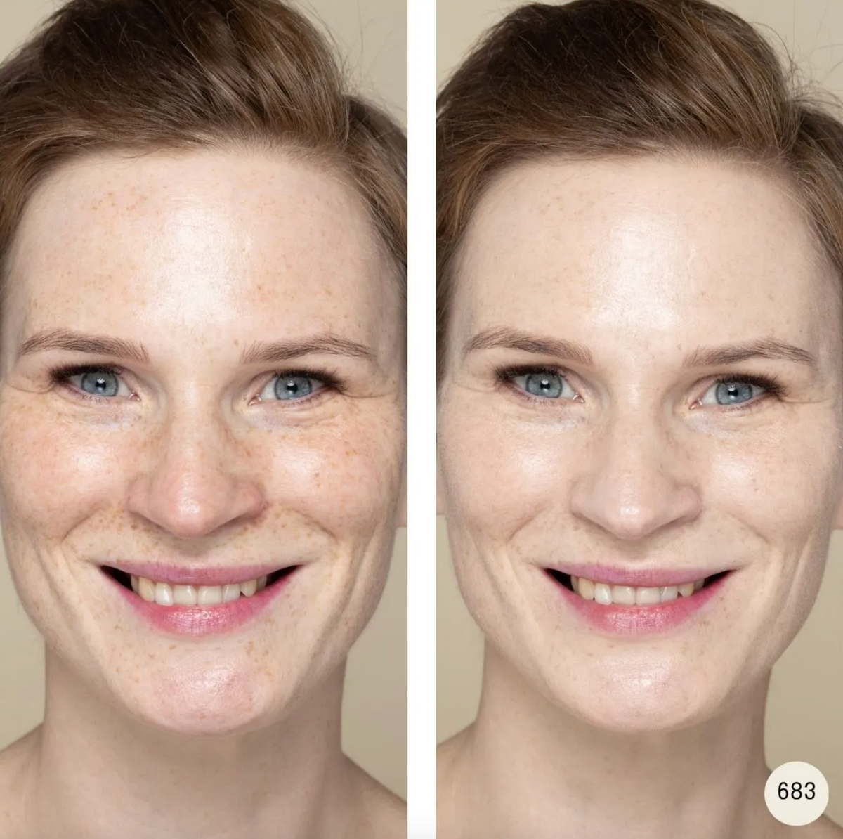 Base de maquillaje sérum mineral bio 683 SPF 20 Uoga Uoga (Copia)