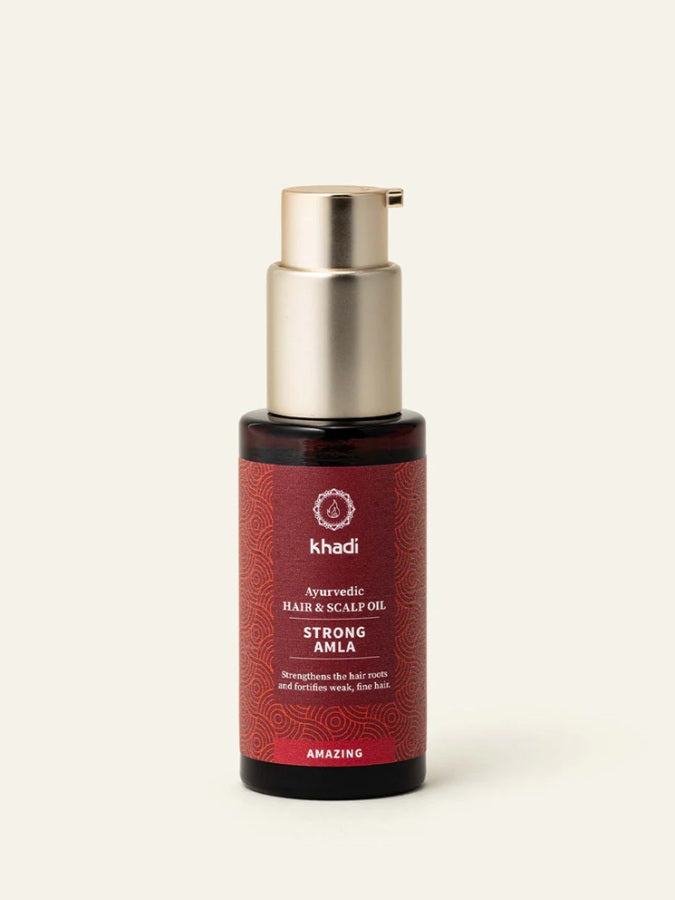 Aceite Capilar Fortalezedor Strong Amla Khadi
