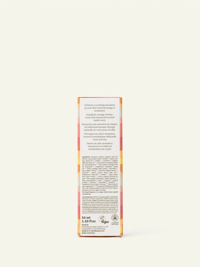 Aceite Corporal Anticelulítico Spicy Cell-lite Khadi