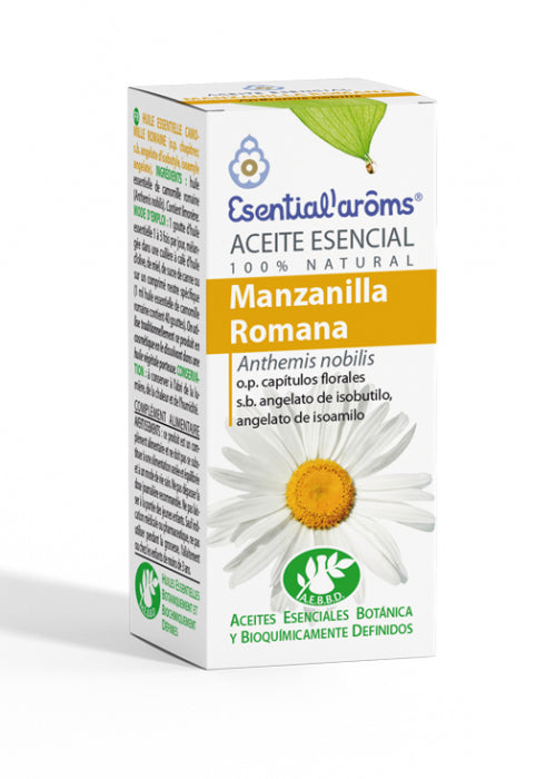 Aceite Esencial Manzanilla Romana Esential Aroms