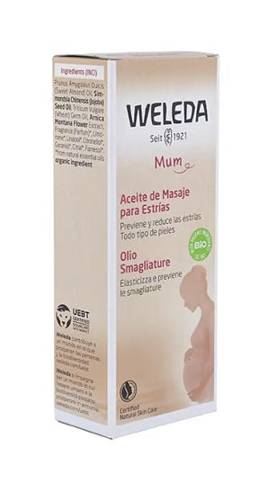 Aceite de Masaje para Estrías Weleda