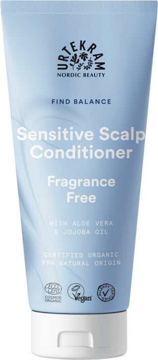 Acondicionador para Cuero Cabelludo Sensible Sin Fragancia Urtekram