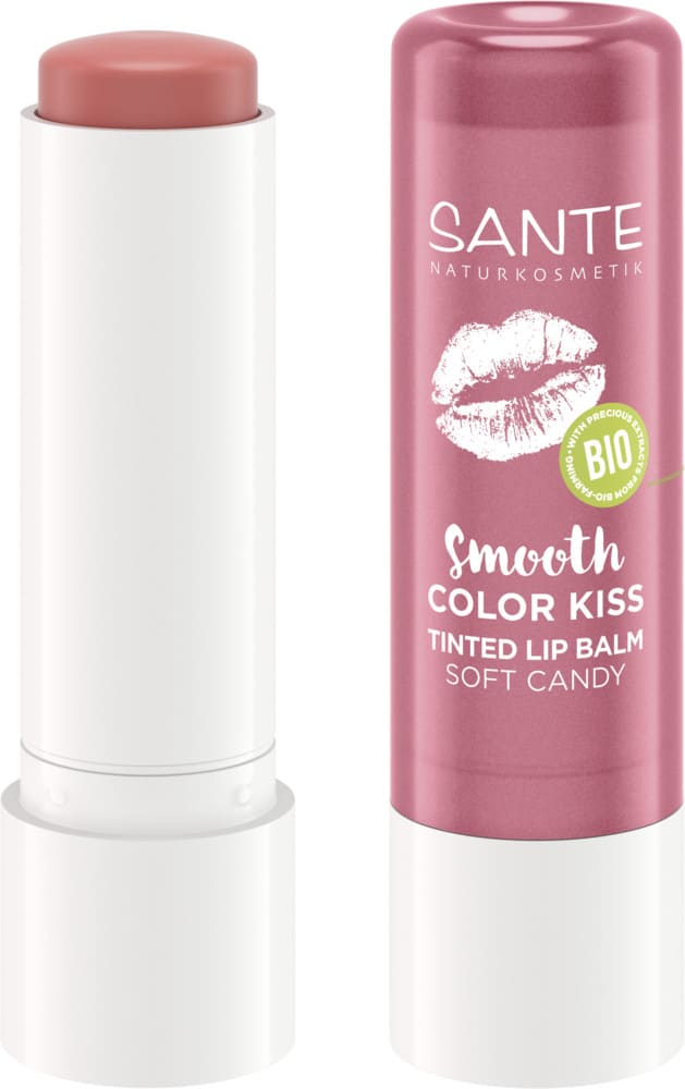 Bálsamo Labial Color Kiss 03 Soft Candy Sante