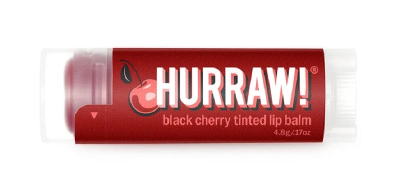 Bálsamo Labial con Color Cereza Negra HURRAW!