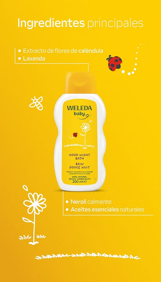 Baño Buenas Noches Bebé Weleda