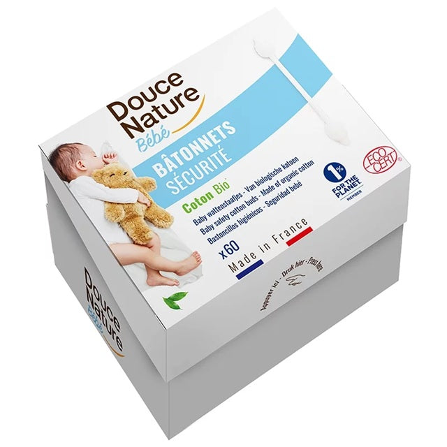 Bastones Seguridad de Algodón Bio para Bebé Douce Nature