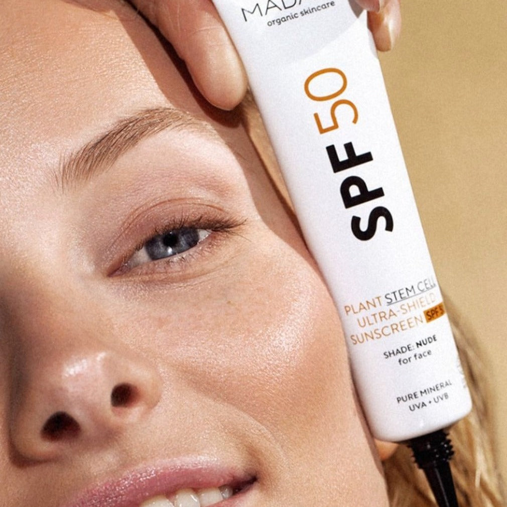 Protector Solar SPF50 Ultra-Shield con Células Madre Vegetales Mádara