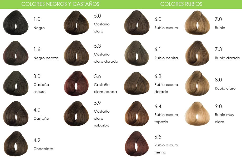 Tinte Vegetal Color 7.3 Rubio Dorado Montalto Belleza Bio