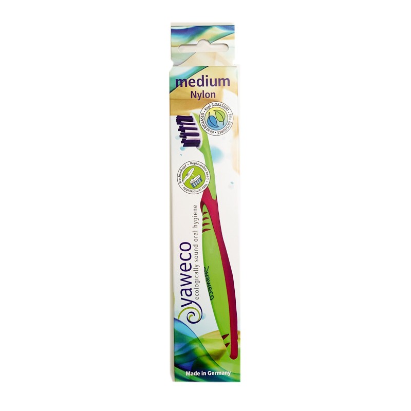 Cepillo Dental Nylon Medium Yaweko