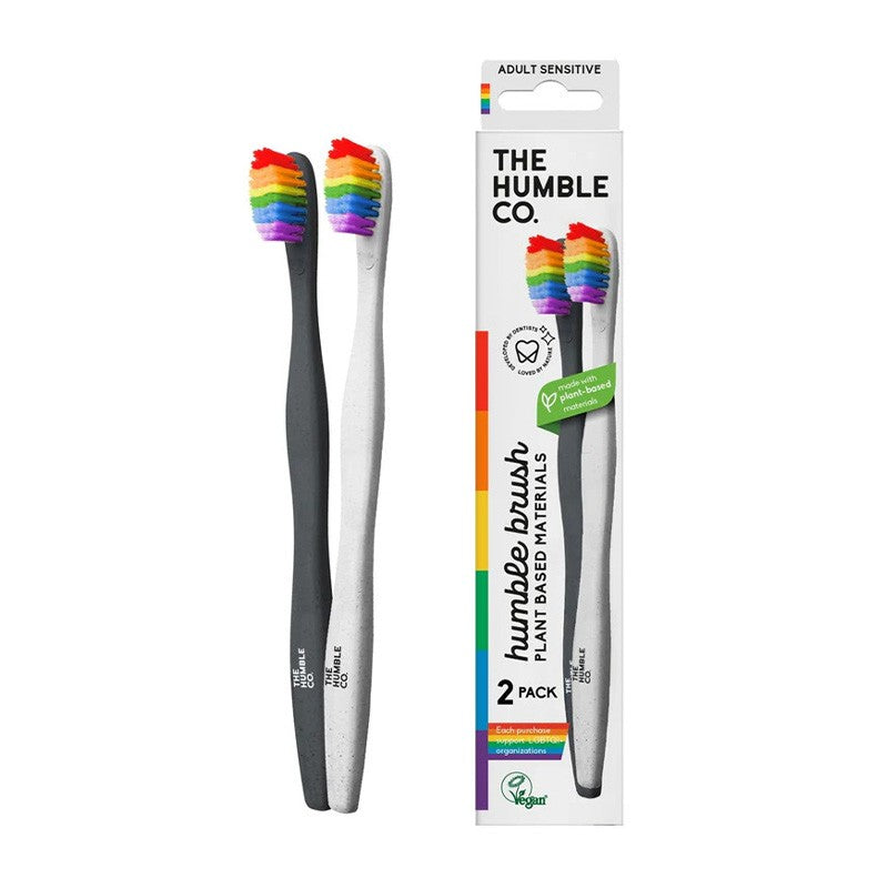 Cepillo Dientes Plant-Based Extra Suave Pack 2 uds. The Humble Co.