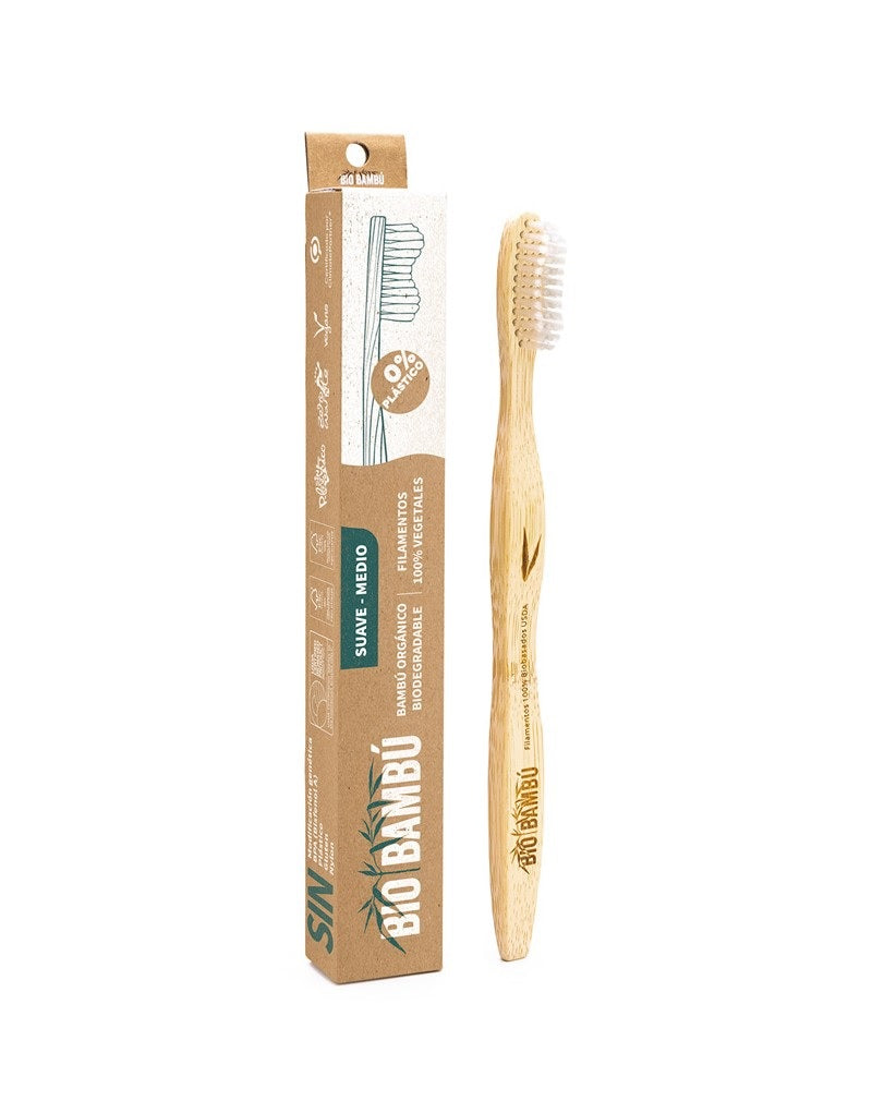 Cepillo Dientes de Bambú Zero Waste BioBambú