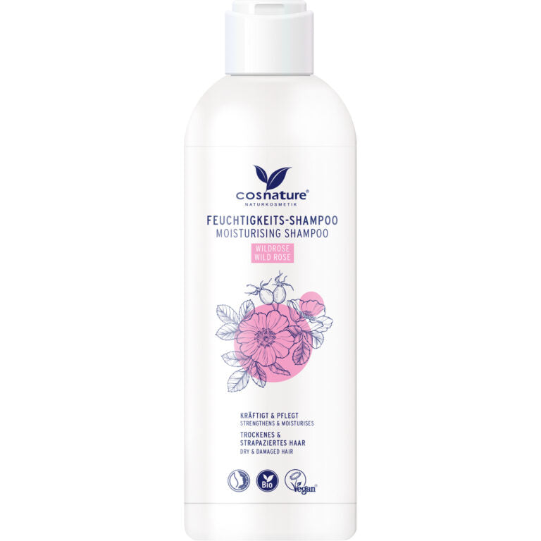 Champú Hidratante Rosa Salvaje Bio Cosnature
