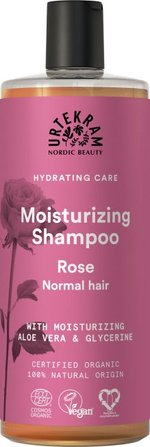 Champú Hidratante de Rosas para Cabello Normal Urtekram