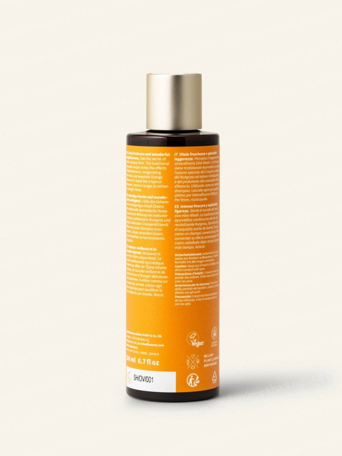 Champú Orange Vitality Khadi