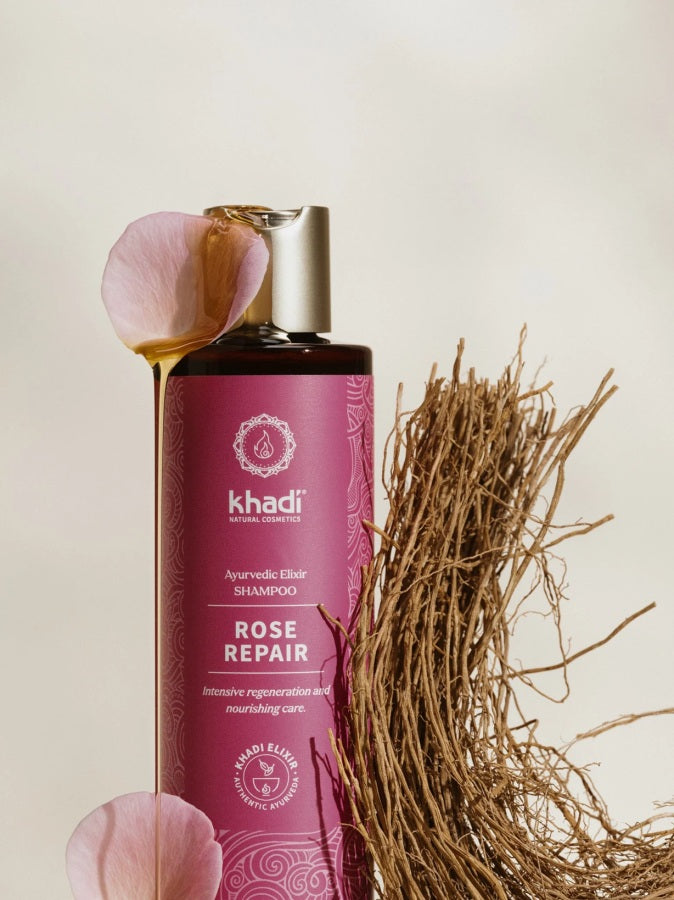 Champú Rose Repair Khadi