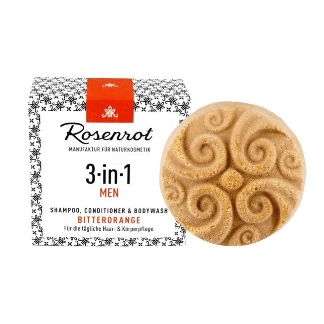 Champú Sólido 3 en 1 Naranja Amarga Rosenrot
