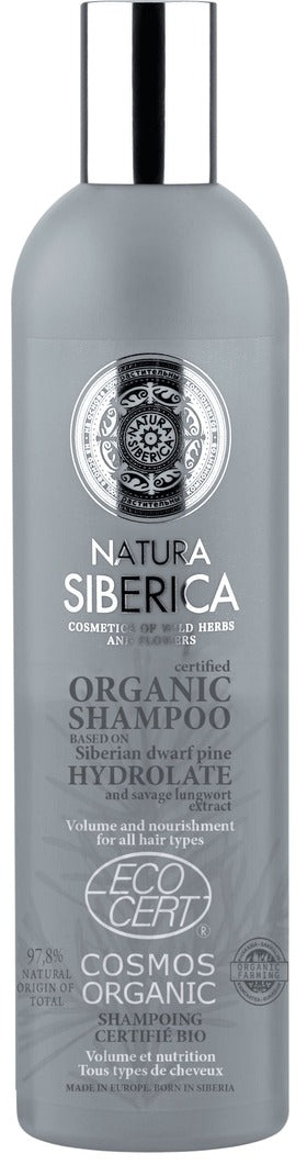Champú para Todo Tipo de Cabello, Volumen y Nutrición Natura Siberica