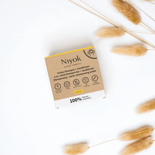 Champú + Acondicionador Sólido - Vitamina Niyok