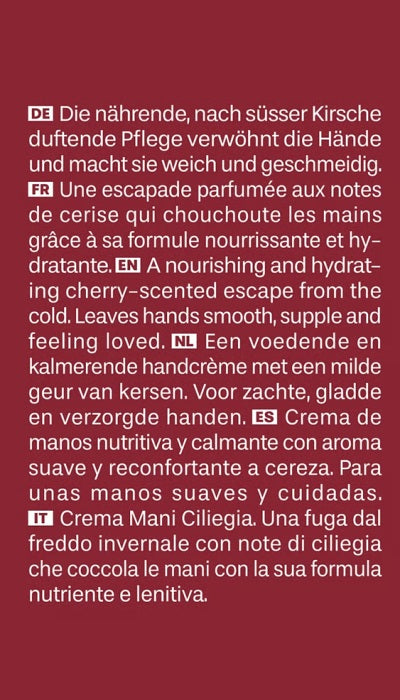 Cofre Very Cherry Edición Limitada Crema de Manos + Lip Balm Weleda