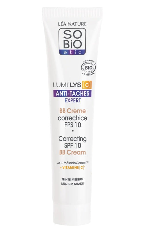 Crema BB Correctora SPF 10 Lumi'lys Antimanchas Expert So’BiO
