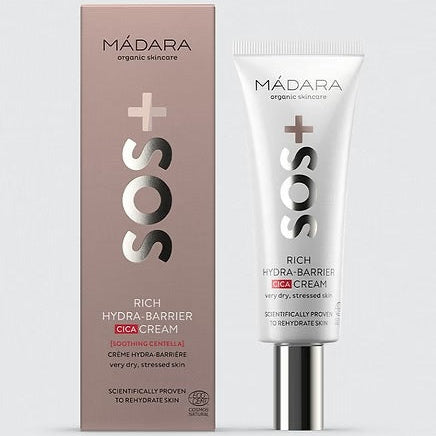 Crema CICA SOS Rich Hydra-Barrier Mádara
