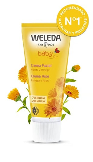 Crema Facial Caléndula Bebé Weleda