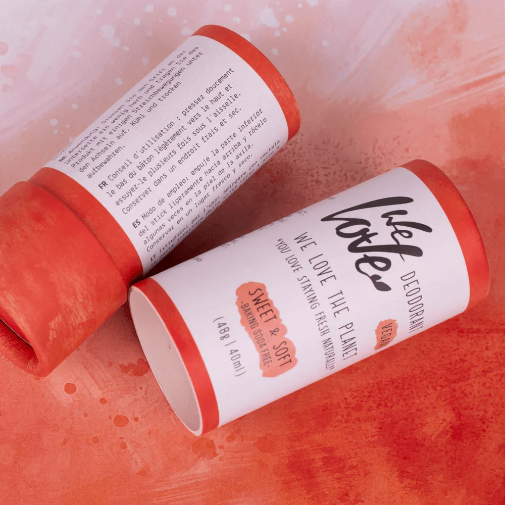 Desodorante Stick Natural en Barra Sweet & Soft Vegano We Love The Planet