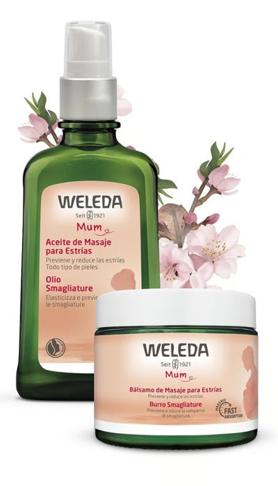 Dúo Rutina de Masaje para Estrías Weleda