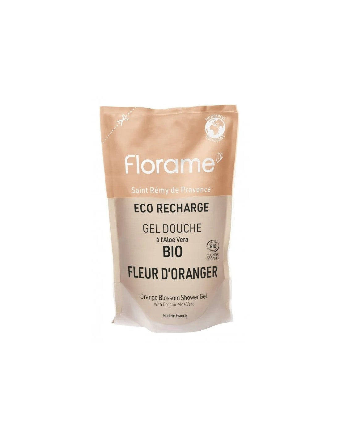 Eco-recarga Gel de Ducha Flor de Azahar Florame