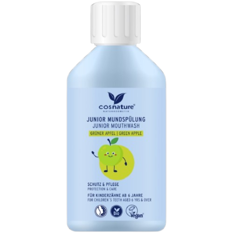Enjuague Bucal Junior Manzana Verde 300ml Cosnature