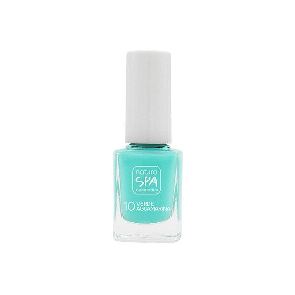 Esmalte de Uñas 10 Verde Aguamarina NaturaSPA Cosmetics