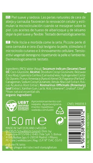 Exfoliante Corporal de Abedul Weleda