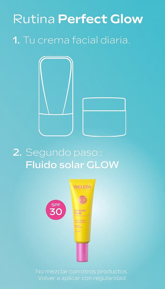 Fluido Solar Glow SPF30 Weleda