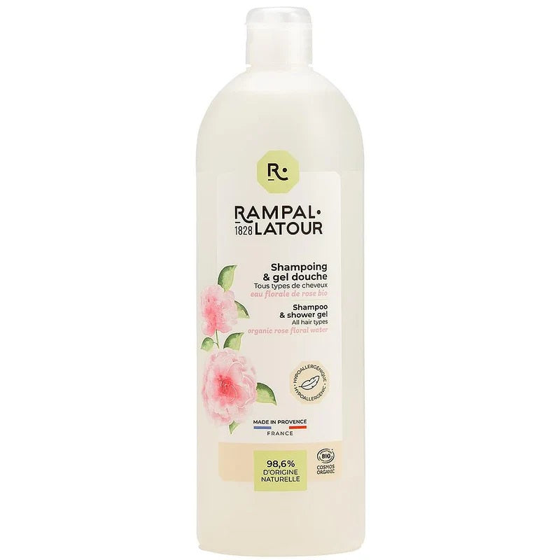 Gel Champú Rosa de Damasco Rampal Latour