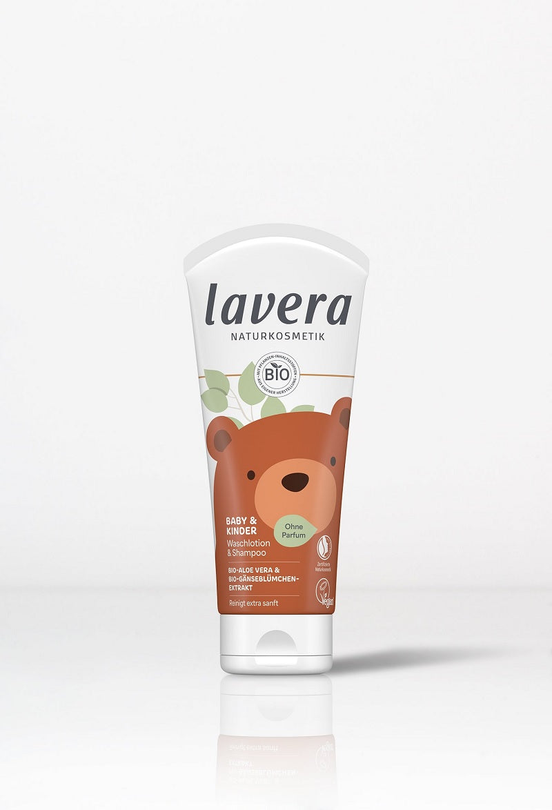 Gel Ducha y Champú Bebé Lavera