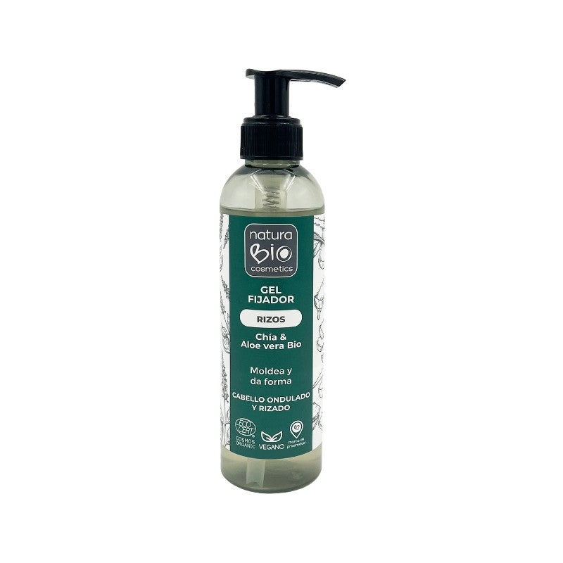 Gel Fijador de Rizos Aloe Bio & Chía NaturaBio