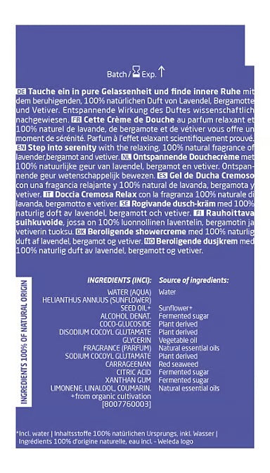 Gel de Ducha Cremoso Lavanda Weleda