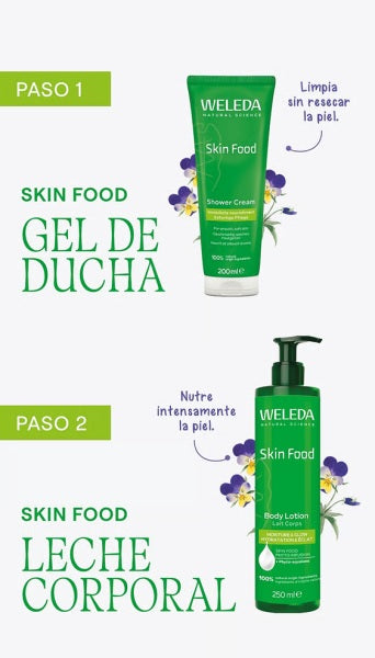 Gel de Ducha Cremoso Skin Food Weleda