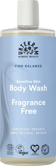 Gel de Ducha para Pieles Sensibles Sin Perfume Urtekram