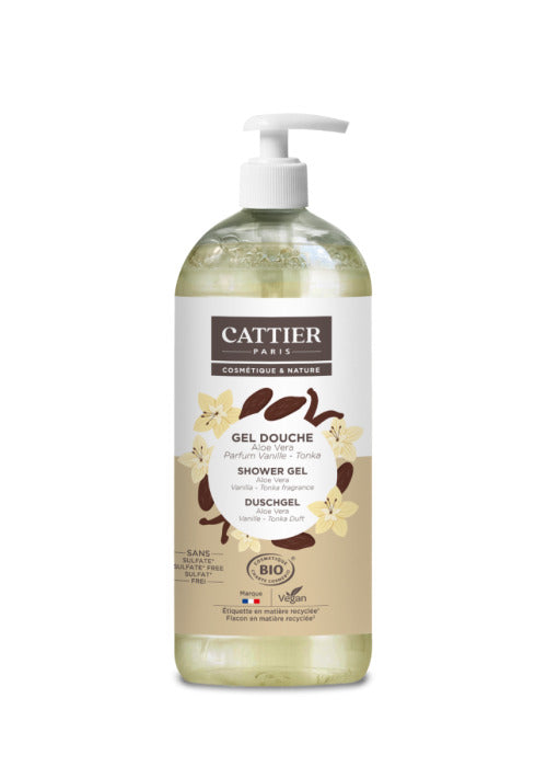 Gel de ducha Orgánico Vainilla Tonka Cattier