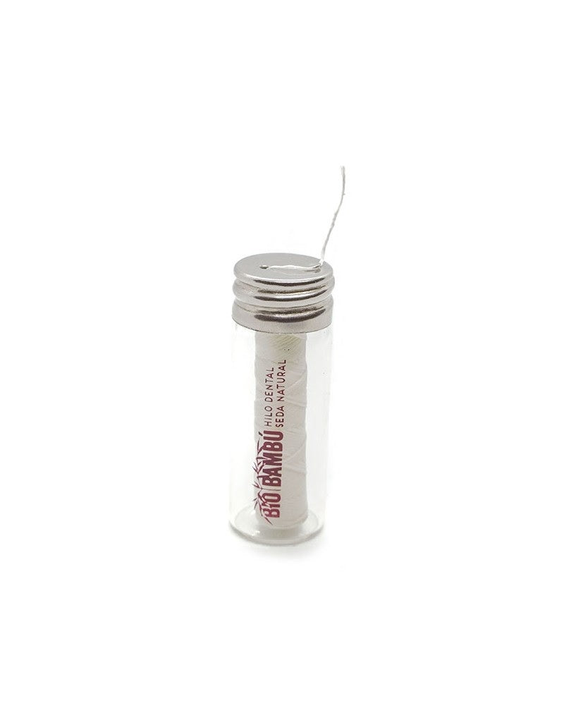 Hilo Dental Seda Natural Zero Waste BioBambú