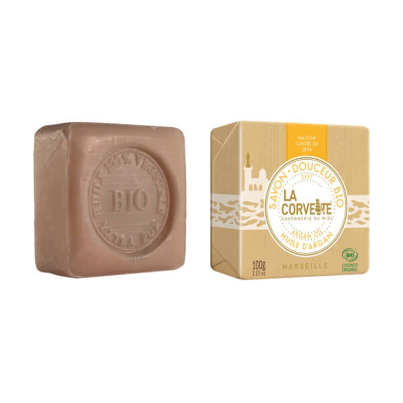Jabón en Pastilla Aceite de Argán Bio La Corvette