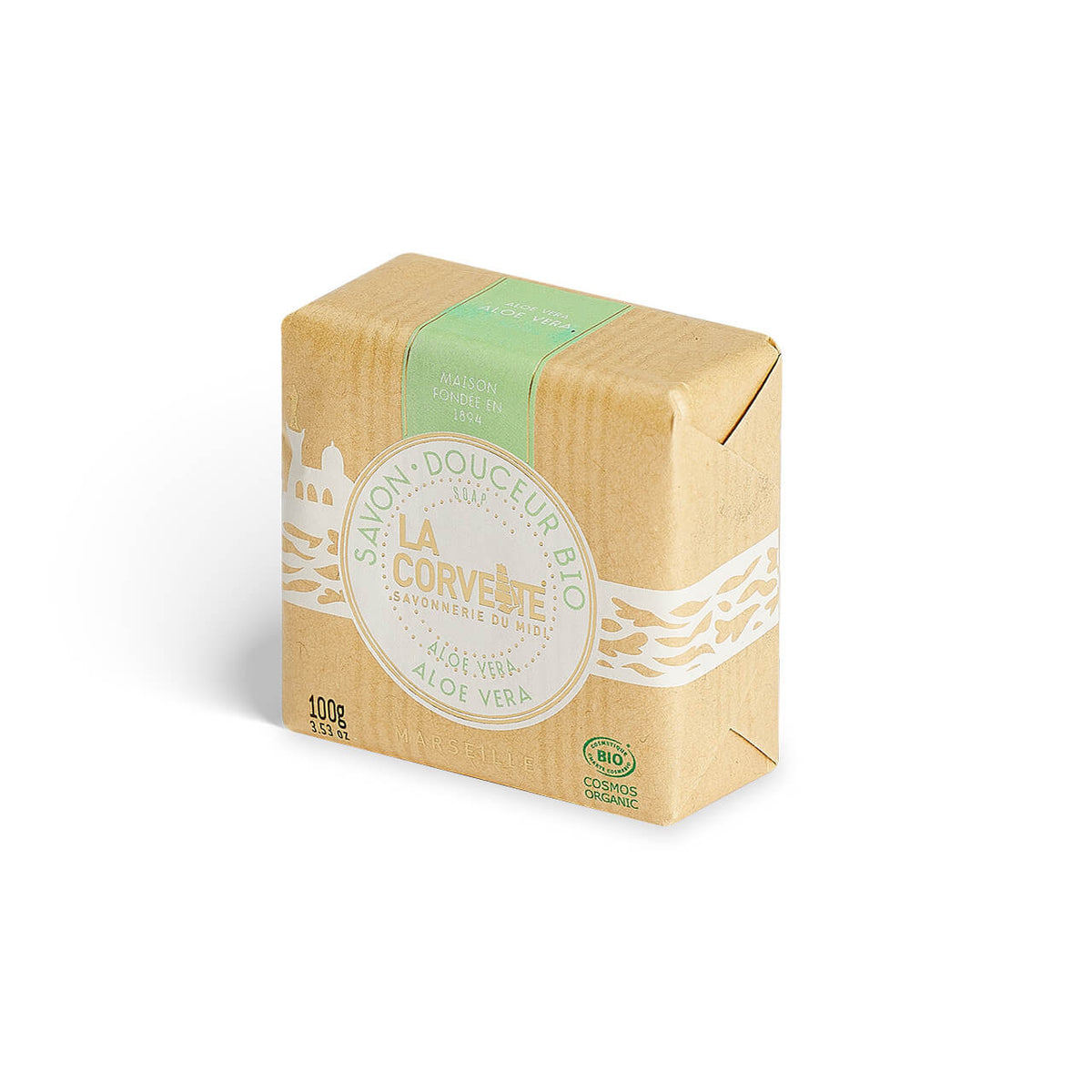 Jabón en Pastilla Aloe Vera La Corvette