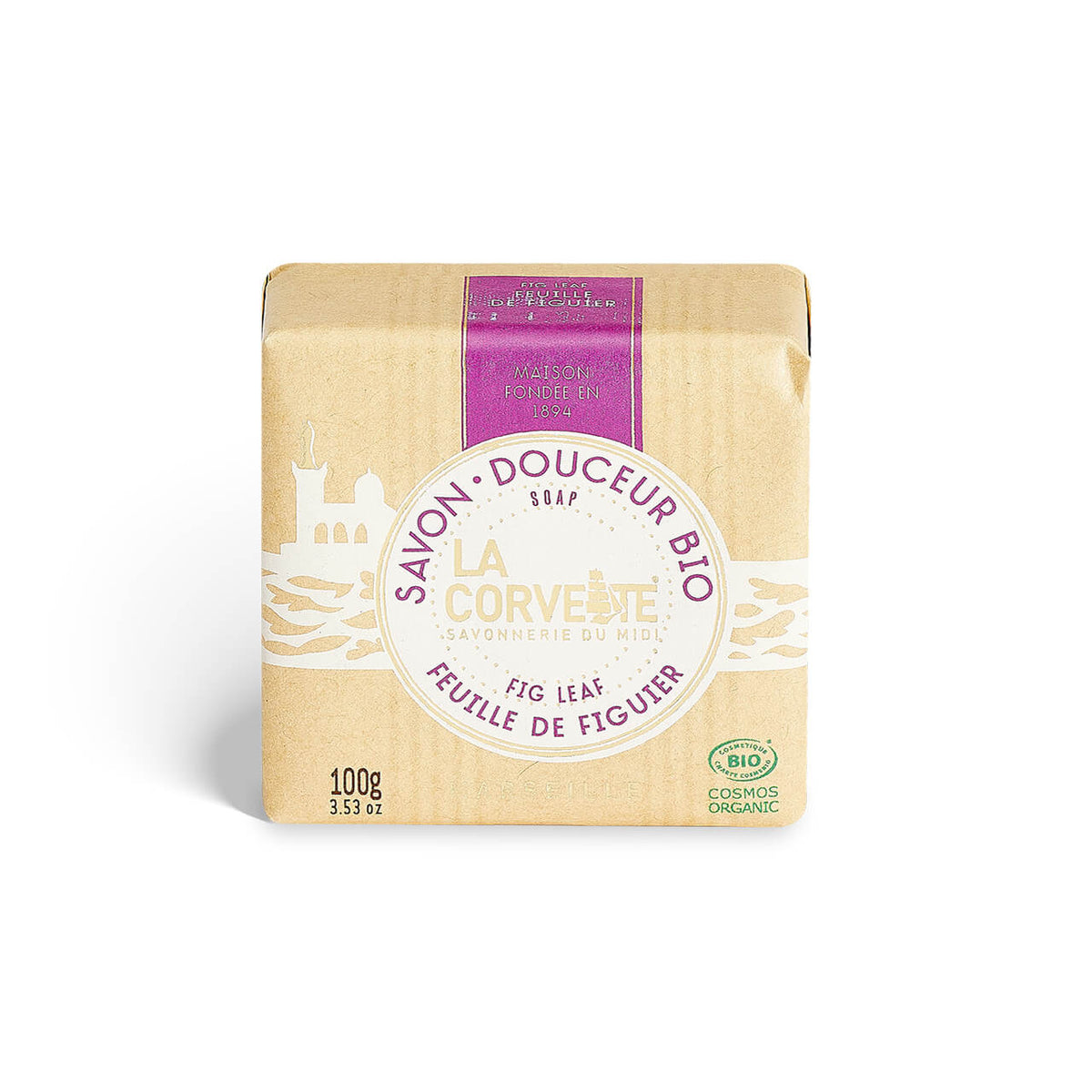 Jabón en Pastilla Hoja de Higo La Corvette