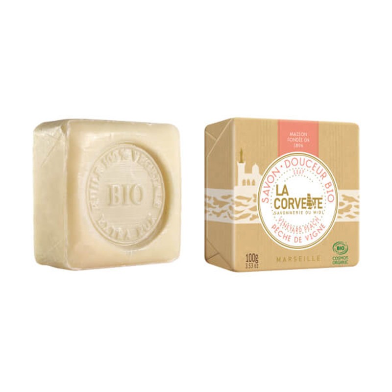 Jabón en Pastilla Melocotón de Viña Bio La Corvette