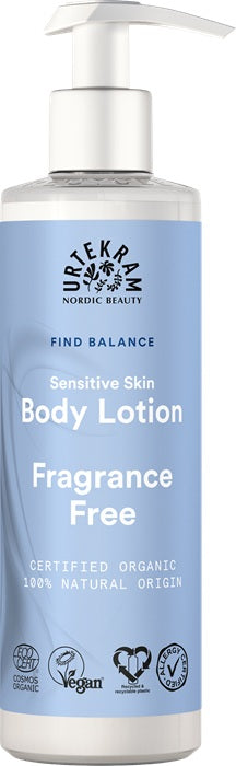 Loción Corporal para Piel Sensible Sin Perfume Urtekram