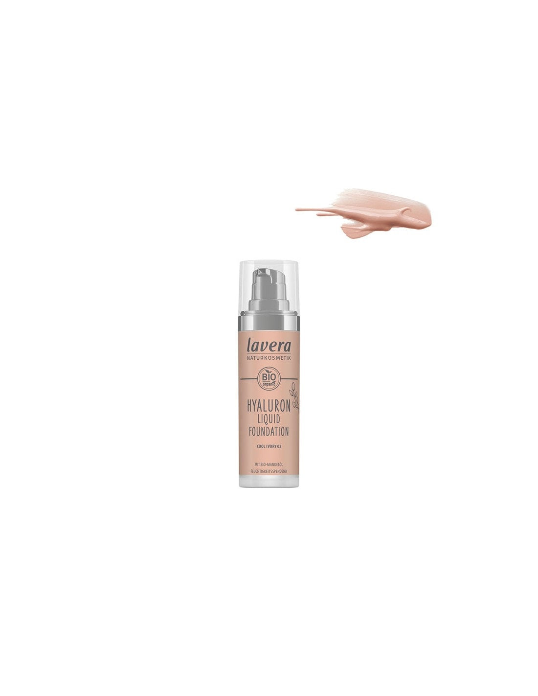 Maquillaje Fluido Hyaluron Lavera