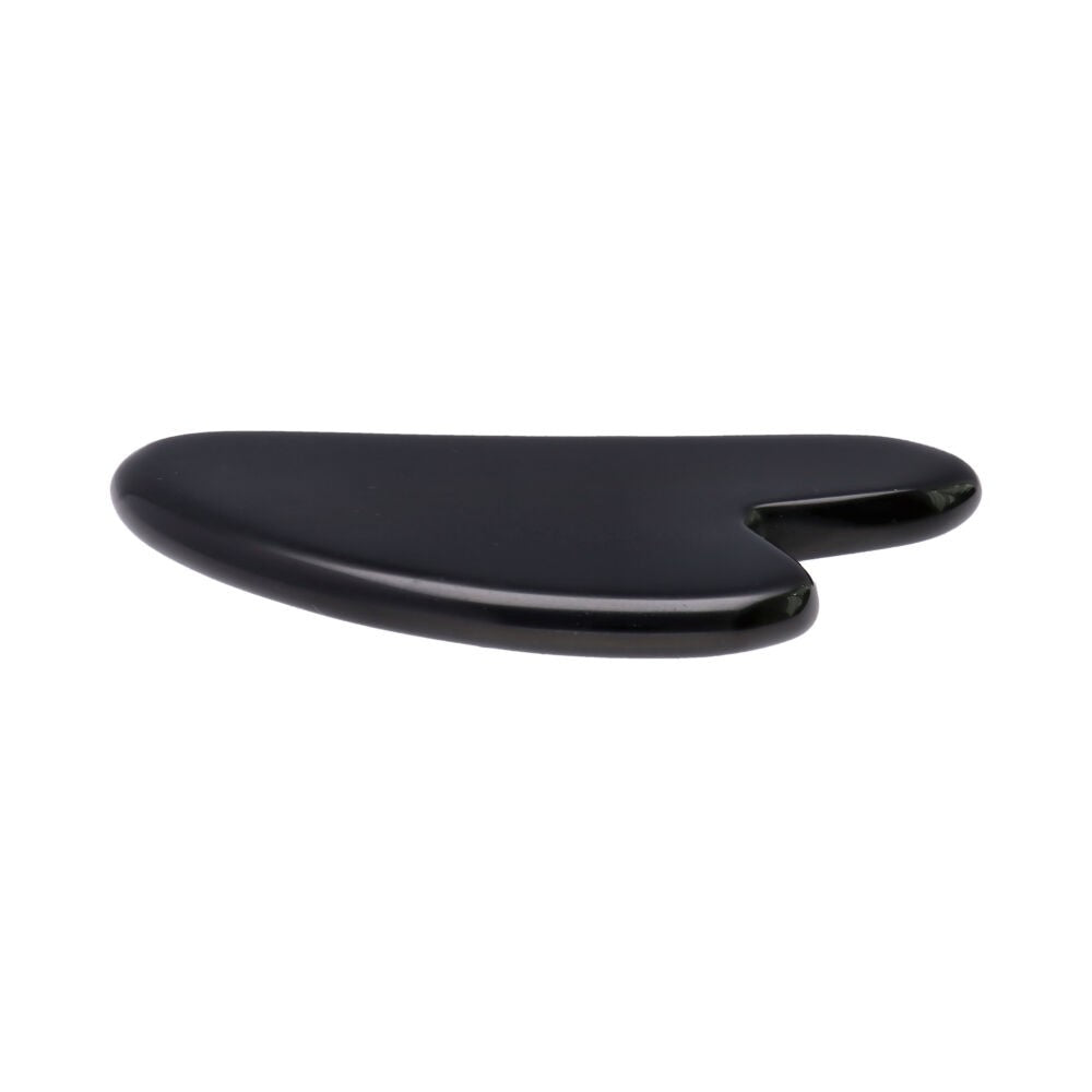 Masajeador Gua Sha de Obsidiana