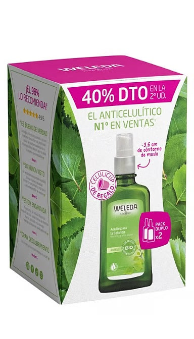 Pack Aceite Anticelulítico de Abedul Weleda