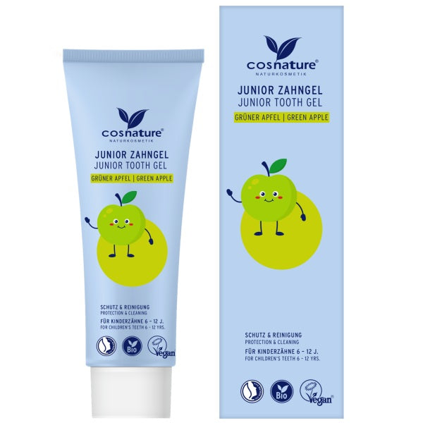 Pasta de dientes Infantil Manzana Verde Cosnature